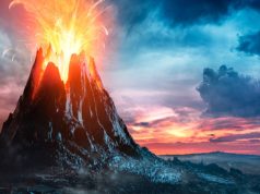 Atrapado en un volcán