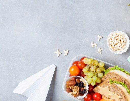 Colaciones saludables para la escuela
