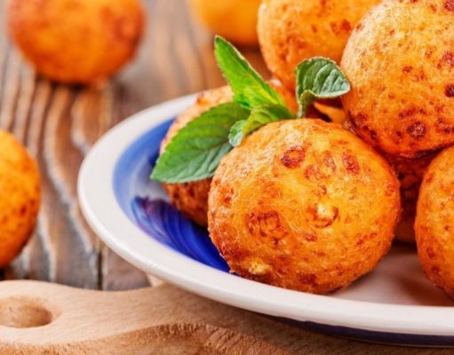 Croquetas de queso azul