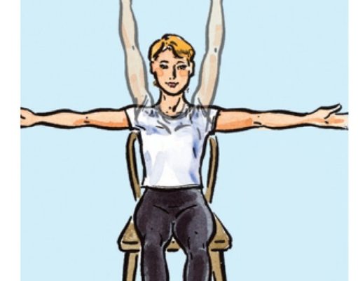 Ejercicios fáciles en la cocina