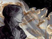 El mantel dorado y marfil