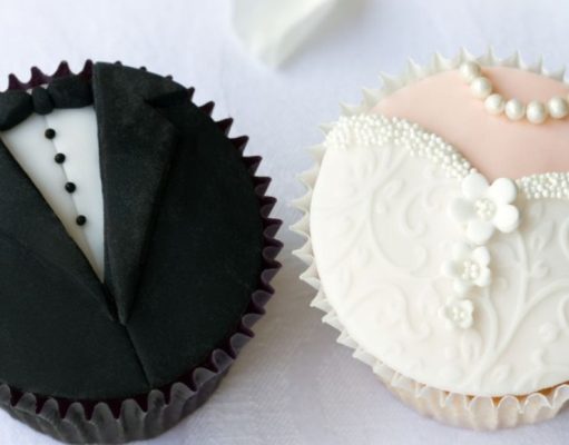 El simbólico pastel de bodas