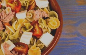 El caribe en tu mesa: ensalada de fideos y fruta Sabor de Casa
