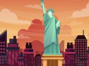 La Libertad alumbrando al mundo