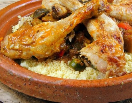 Receta de Tajine de pollo, limón y olivas