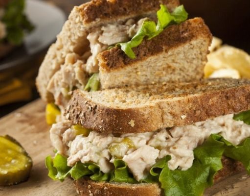 Receta original de sandwich de atún