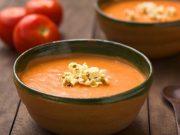 Sopa exprés: crema de papas y tomate