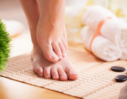 Trate sus pies con cariño