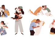 Alocada forma de vivir entre familia y animales