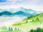 Paso a paso: aprenda a pintar con acuarelas