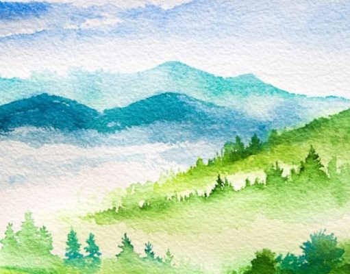 Paso a paso: aprenda a pintar con acuarelas