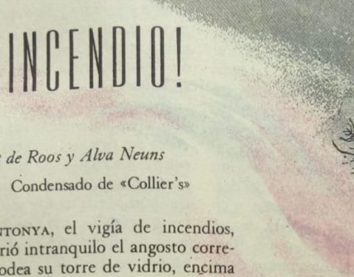 Enero de 1956: Los héroes del fuego
