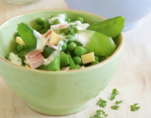 Fácil receta de ensalada de dos legumbres