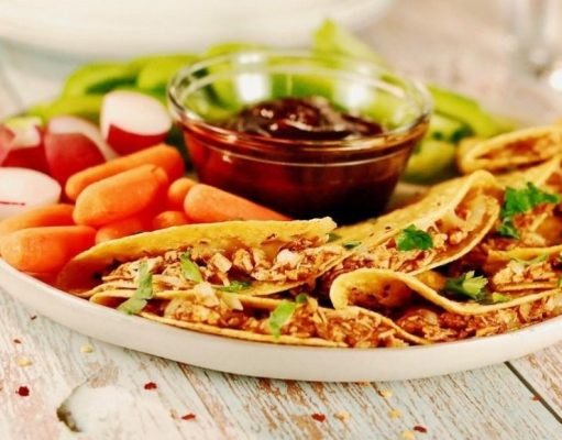 Fajitas de pollo y especias