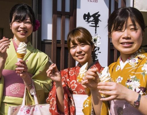 La ruta del exótico helado japonés