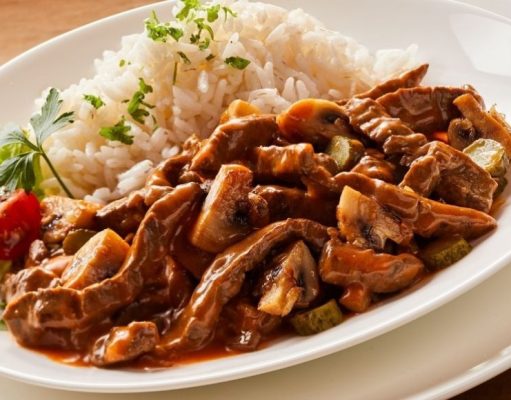 Aprenda a hacer el famoso Lomo strogonoff