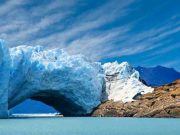 Puente de hielo en el Glaciar Perito Moreno