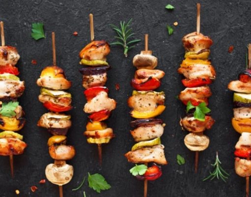 Ideas para hacer brochetes