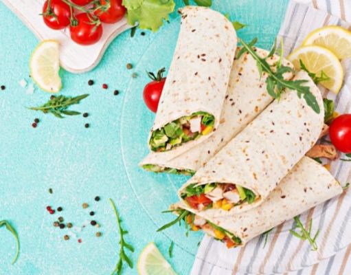 ¡Rapiditos! 5 recetas con wraps o panes chatos