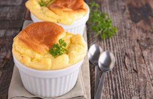 ¡Riquísimo! Soufflé de queso en potecitos individuales Sabor de Casa